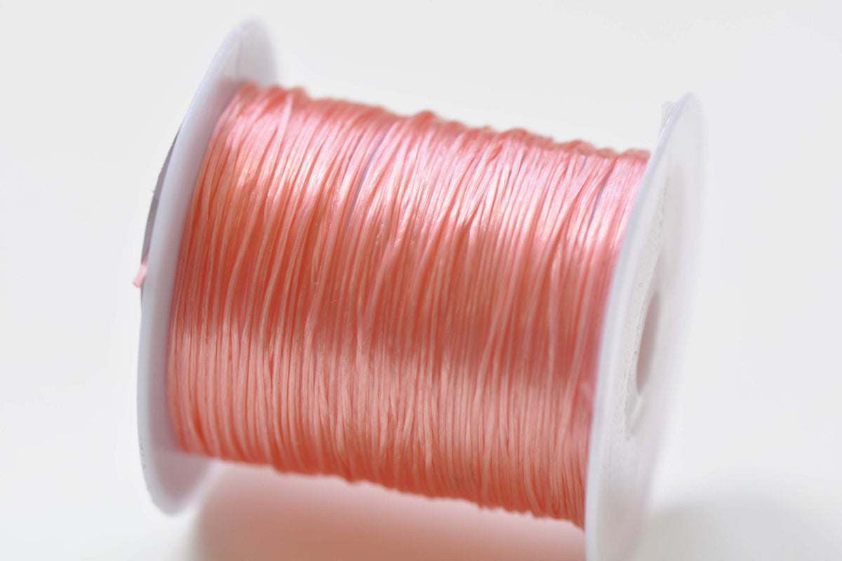 One Spool Strong Stretchy Elastic Cord Beading String 0.8mm – VeryCharms